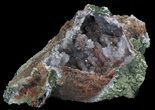 Quartz Perimorph (Stalactitic) Geode - Morocco #32038-1